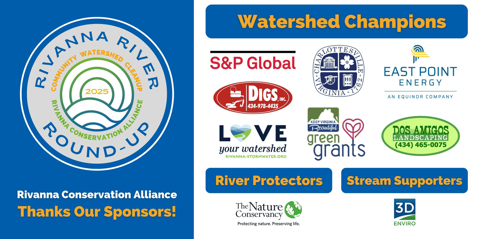 Rivanna River Round Up Sponsors-2025